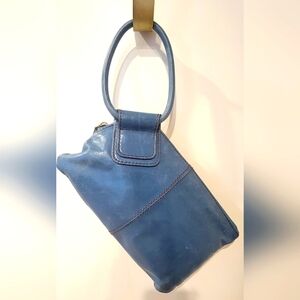 HOBO Brand Sable Wristlet In Riviera Blue